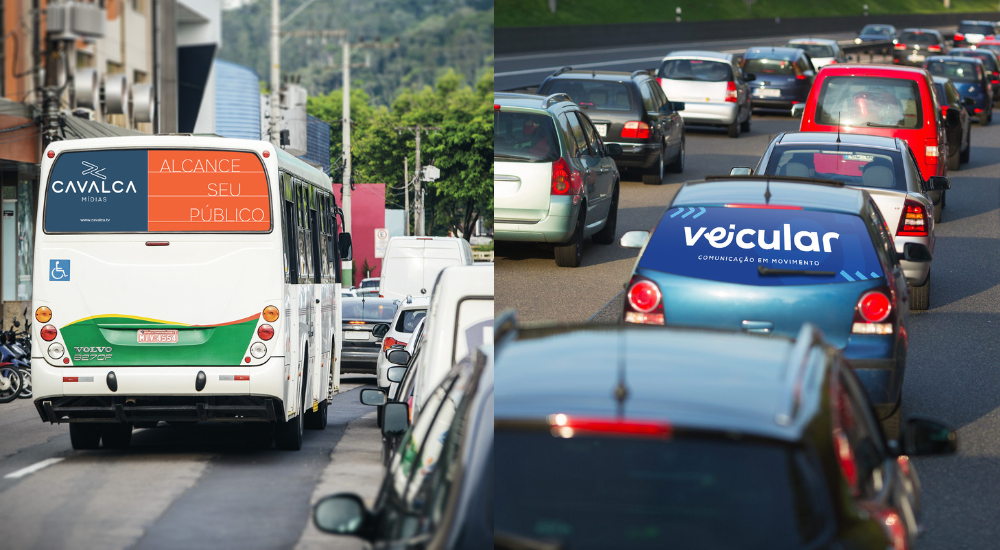 Busdoor e Cardoor: Mídia OOH em movimento que alcança seu público onde ele está